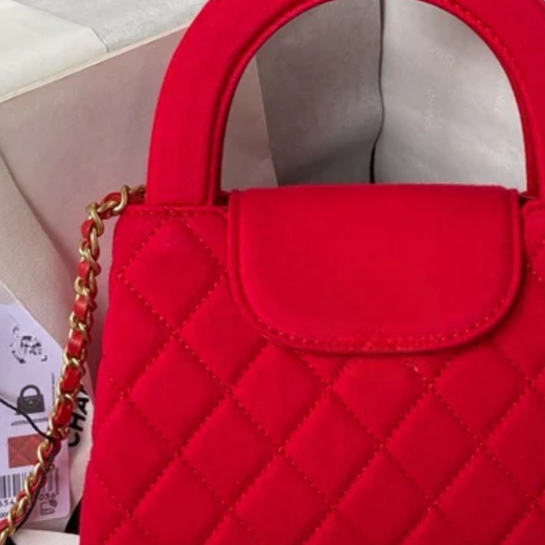 Tasche Rotes Canvas Matelassé – Cnl Edition