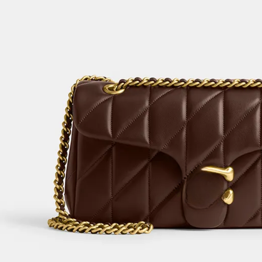 Tasche 26 Schulter Gesteppt – Cch Tby Dunkelbraun