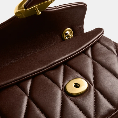 Tasche 26 Schulter Gesteppt – Cch Tby Dunkelbraun