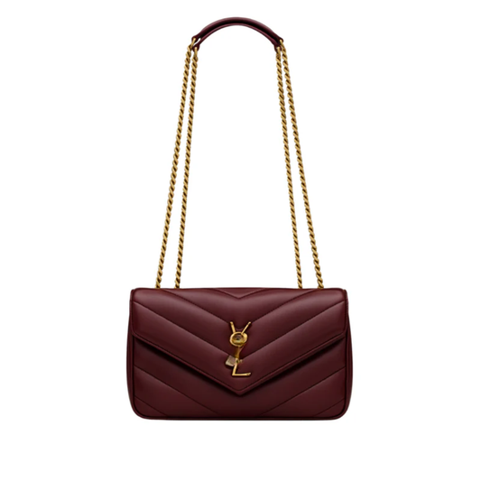 Tasche Small Matelassé Lammleder Bordeaux – SL