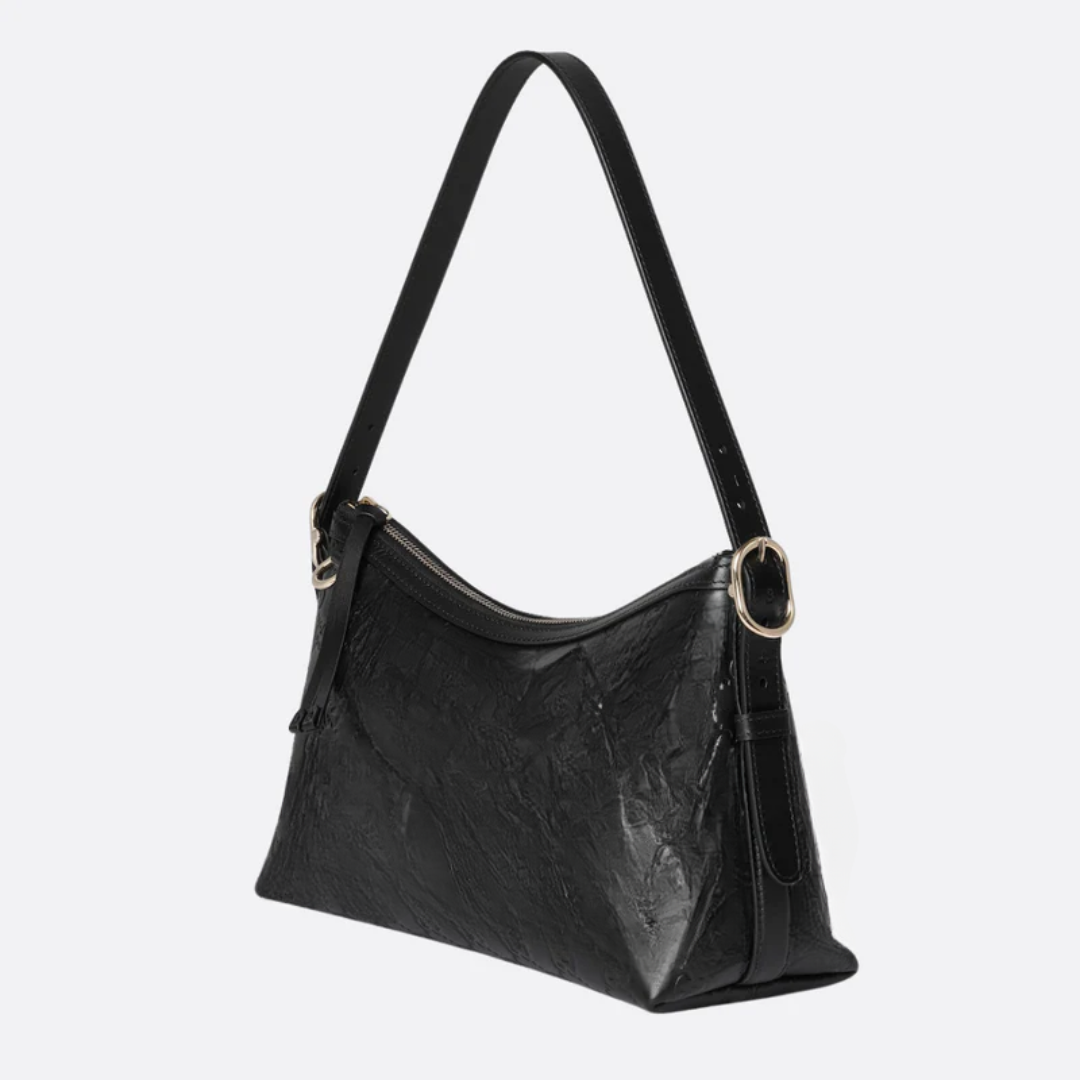 Tasche Mittelgroße Emblem-Schultertasche