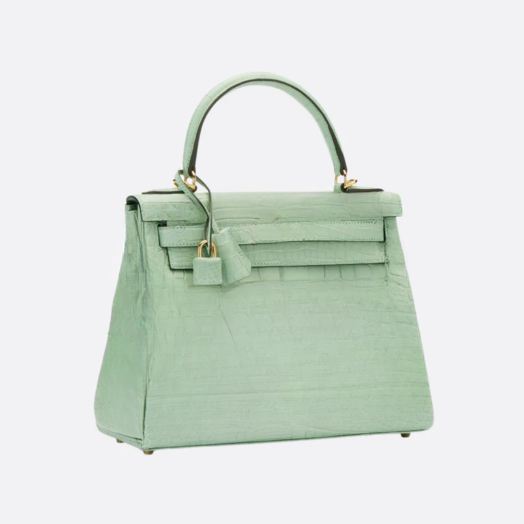 Tasche Hm Kly 28 Vert d’Eau Alligator – Limitierte Edition