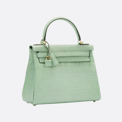Tasche Hm Kly 28 Vert d’Eau Alligator – Limitierte Edition