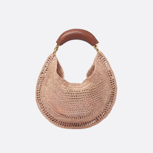 Tasche CH. Hot Summer Banana aus Raffia