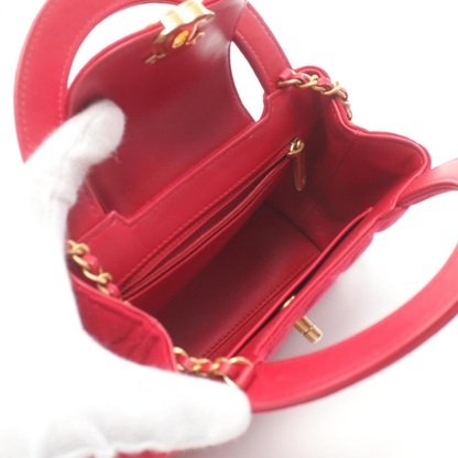 Tasche Rotes Canvas Matelassé – Cnl Edition