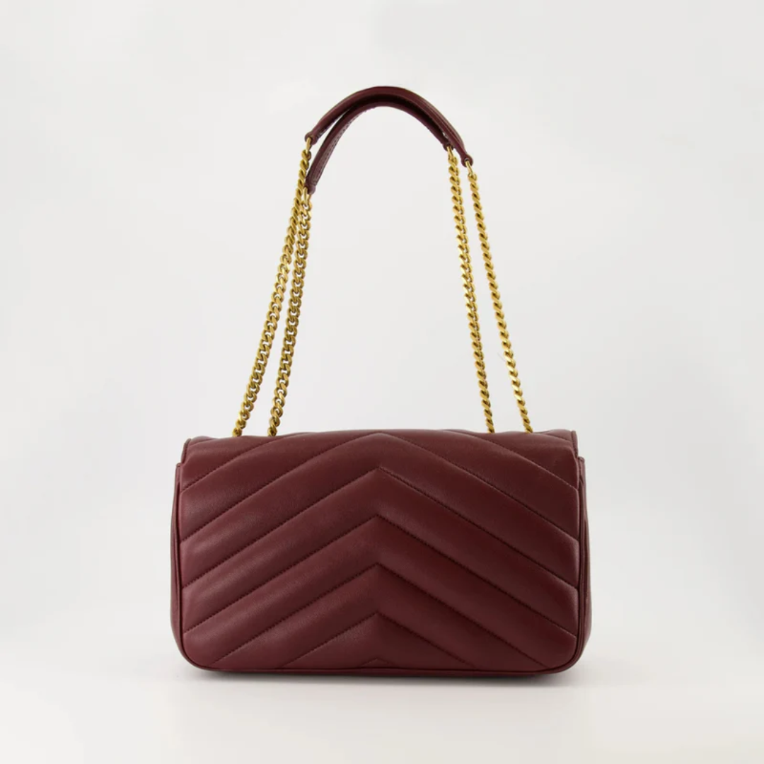 Tasche Small Matelassé Lammleder Bordeaux – SL