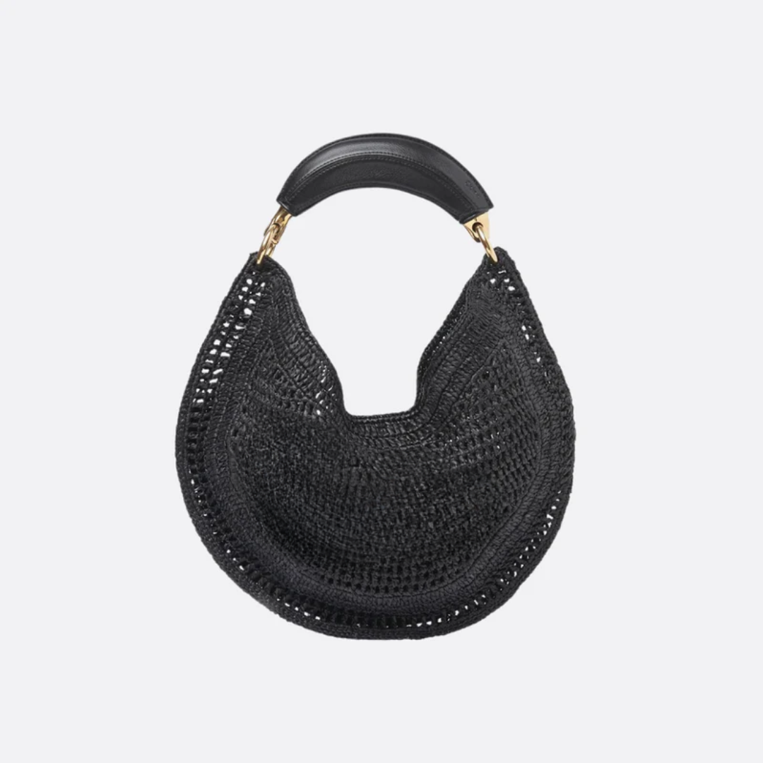 Tasche CH. Hot Summer Banana aus Raffia