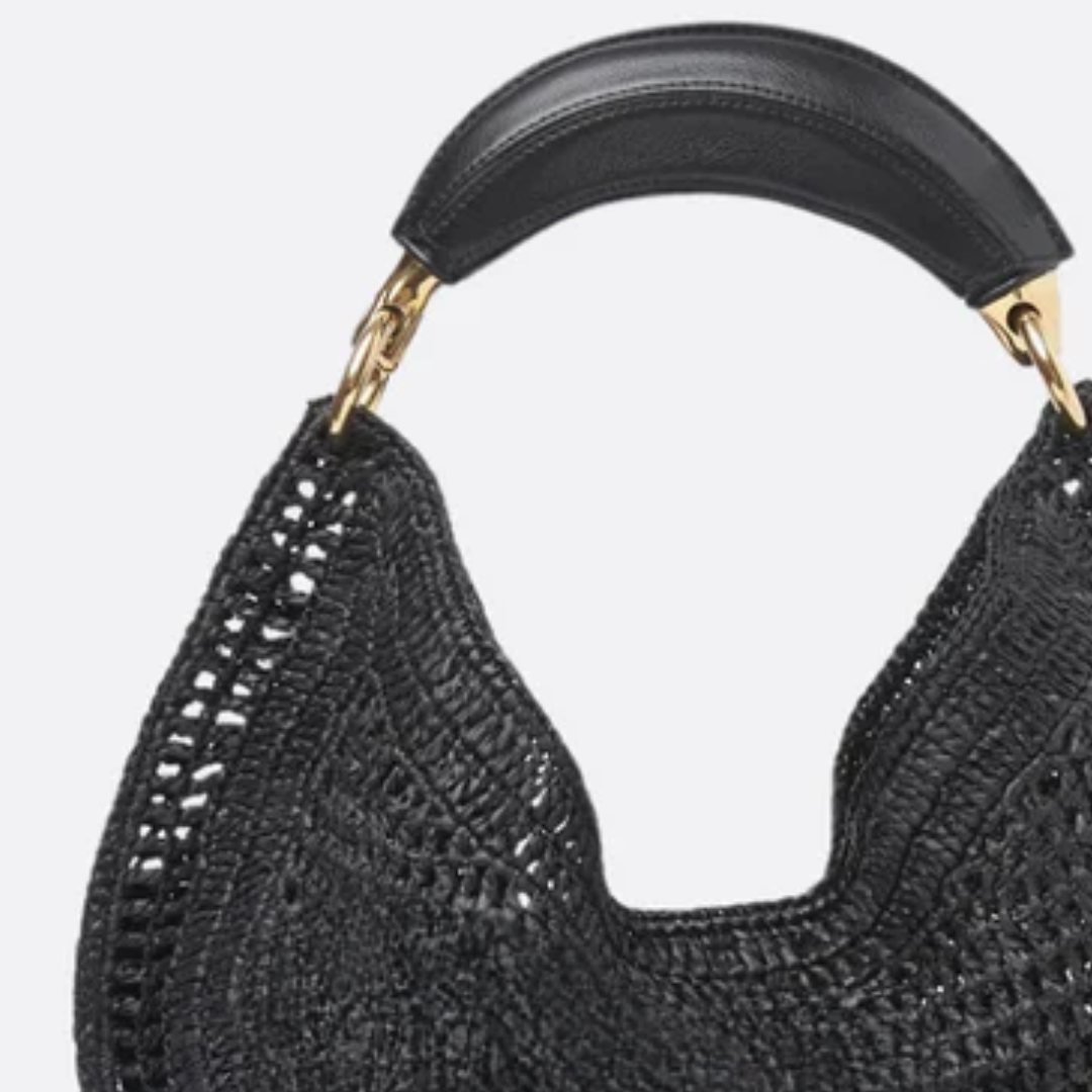 Tasche CH. Hot Summer Banana aus Raffia