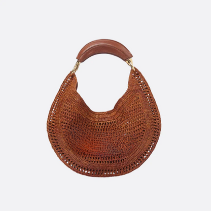 Tasche CH. Hot Summer Banana aus Raffia