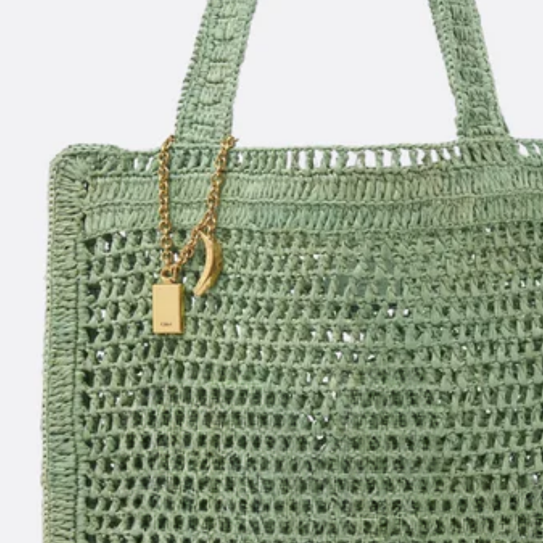 Tasche Summer Banana aus Raffia