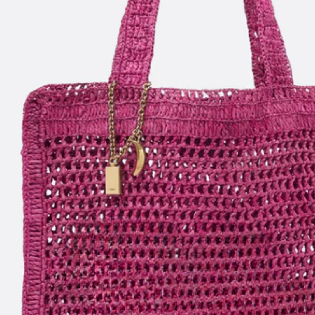 Tasche Summer Banana aus Raffia