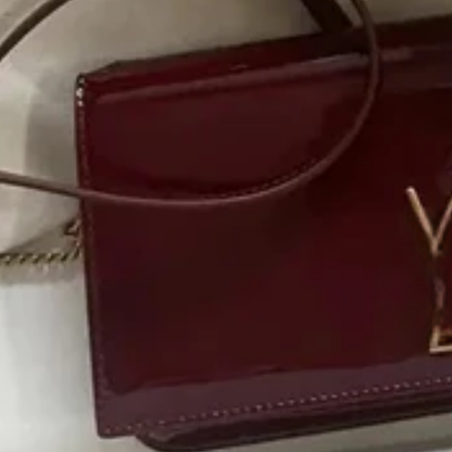 Tasche SL Kt Klein aus Lackleder