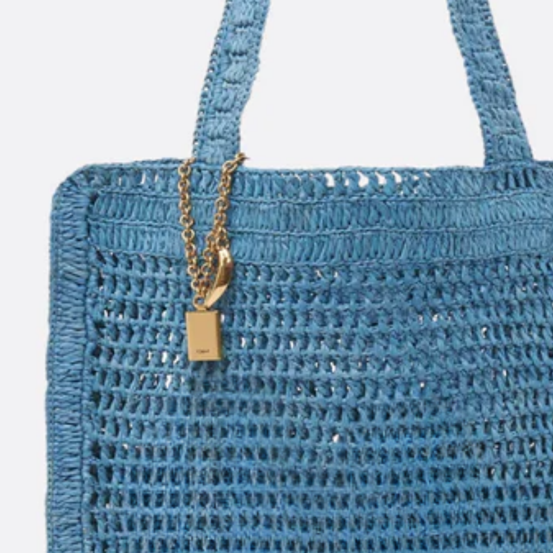 Tasche Summer Banana aus Raffia