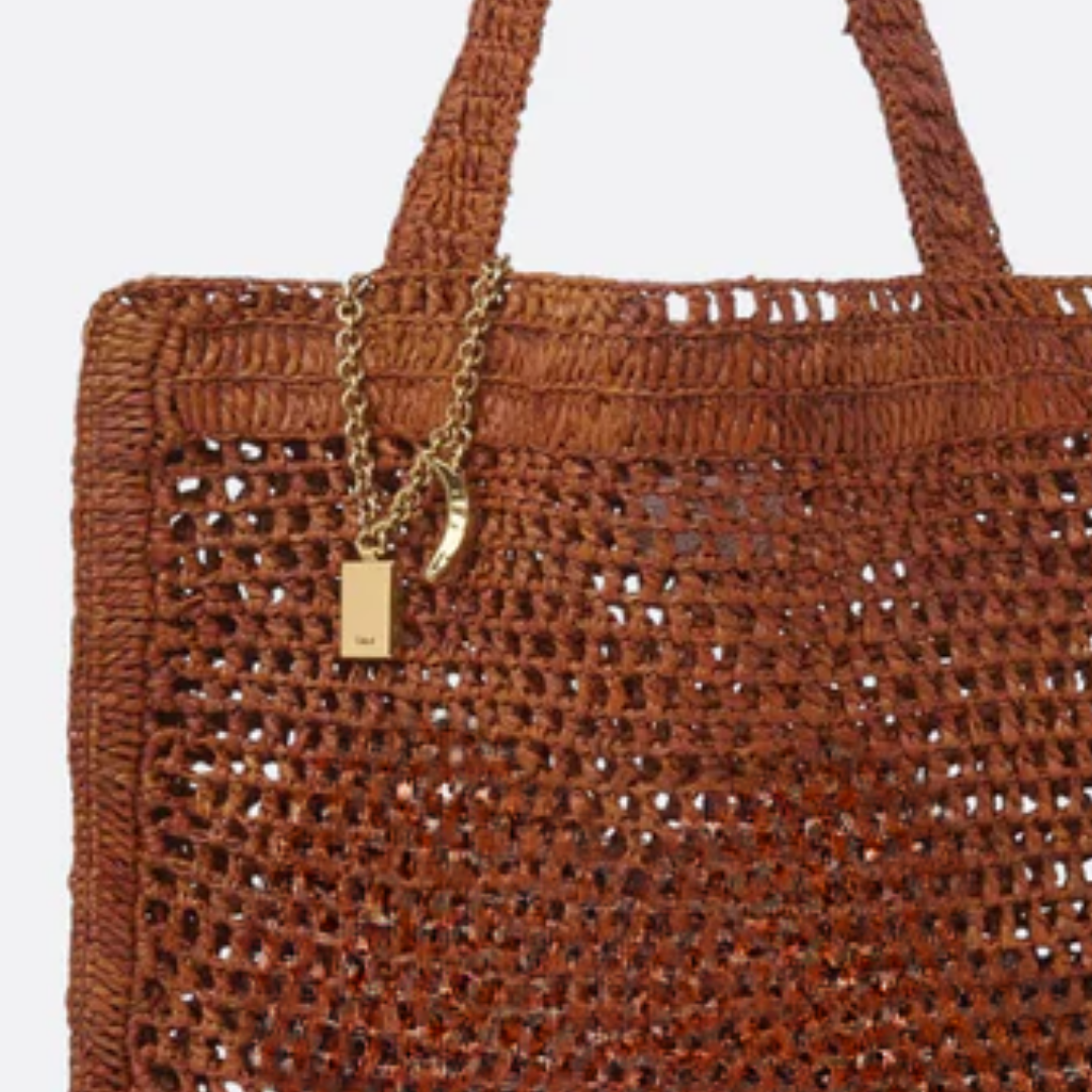 Tasche Summer Banana aus Raffia