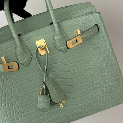 Tasche Hm Kly 28 Vert d’Eau Alligator – Limitierte Edition