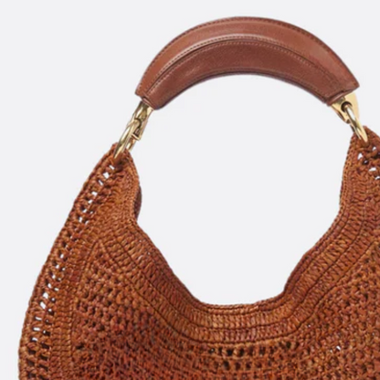 Tasche CH. Hot Summer Banana aus Raffia