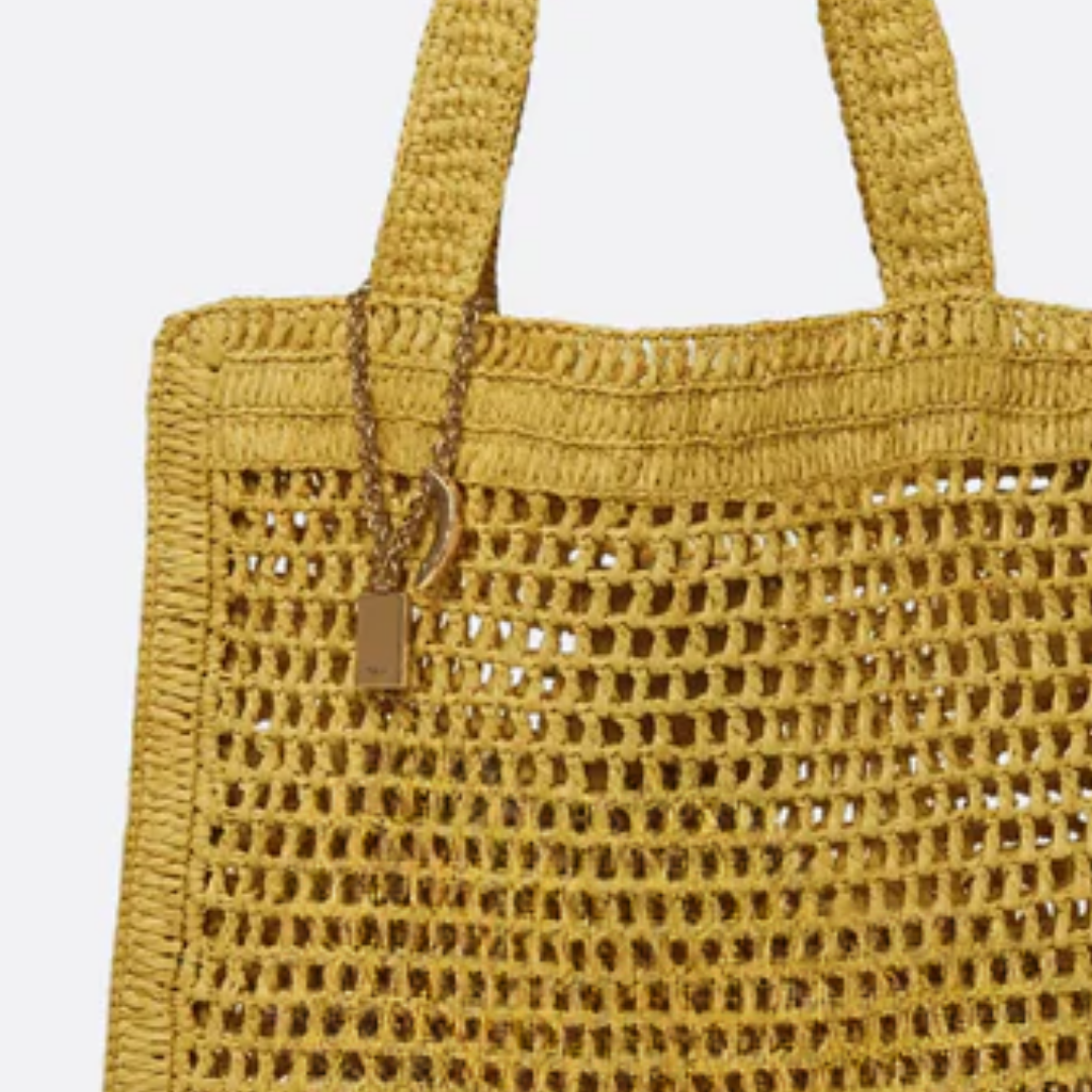 Tasche Summer Banana aus Raffia