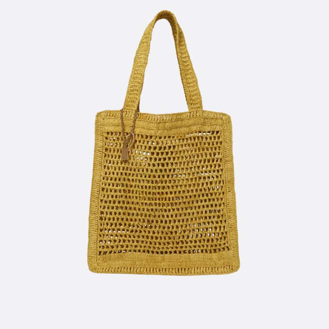 Tasche Summer Banana aus Raffia