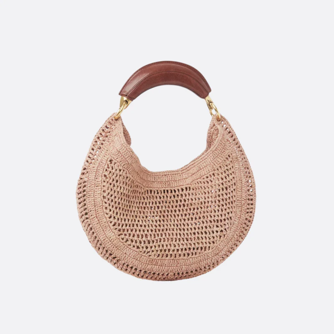 Tasche CH. Hot Summer Banana aus Raffia