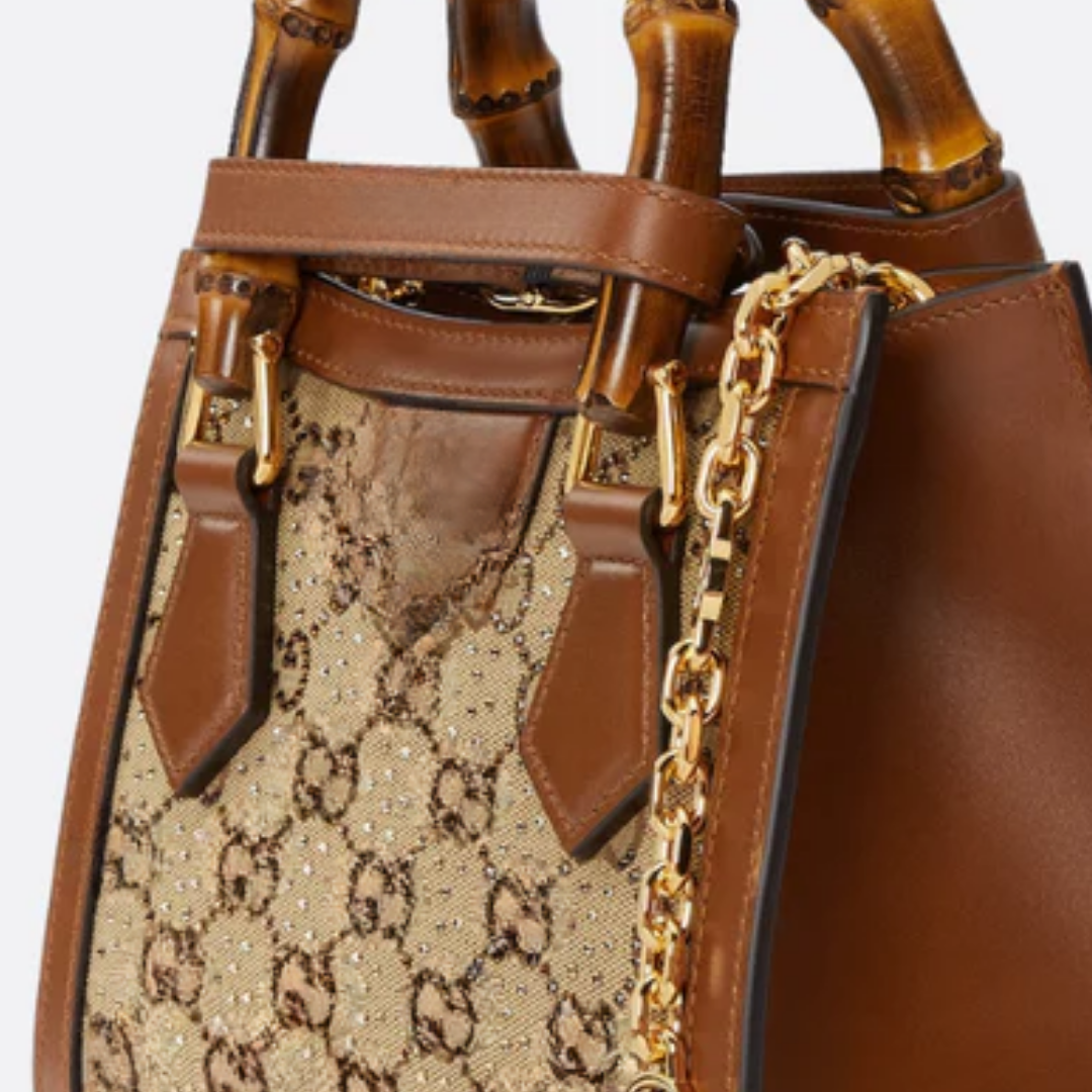 Tasche Gcc Dna Kleine Tote mit Kristallen