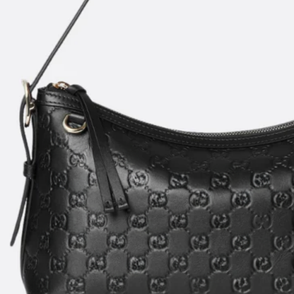 Tasche Mittelgroße Emblem-Schultertasche