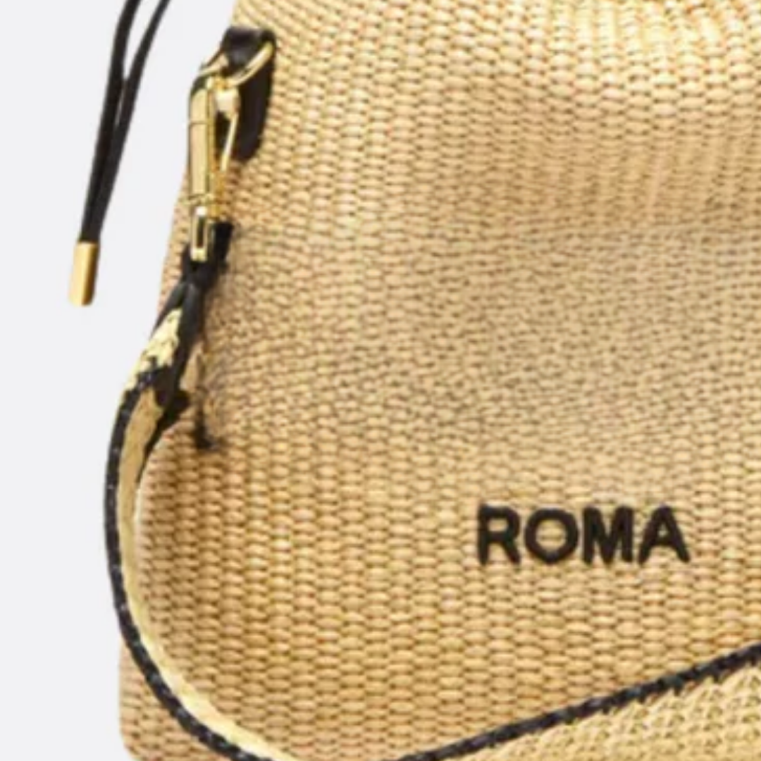 Tasche Kleines Geflochtenes Stroh – Fnd Sck Beige