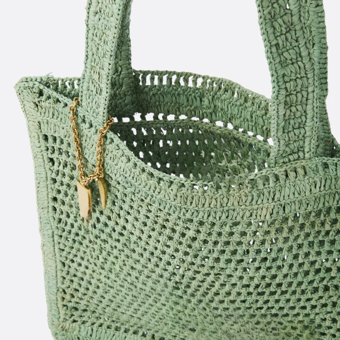 Tasche Summer Banana aus Raffia